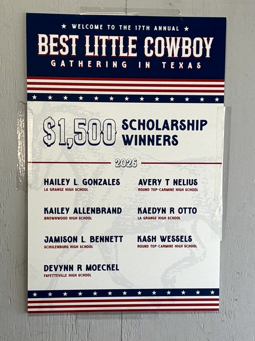 Scholarship winners from 2025