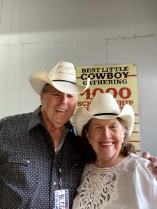 Multimedia director, Paula Youngman with her husband Butch